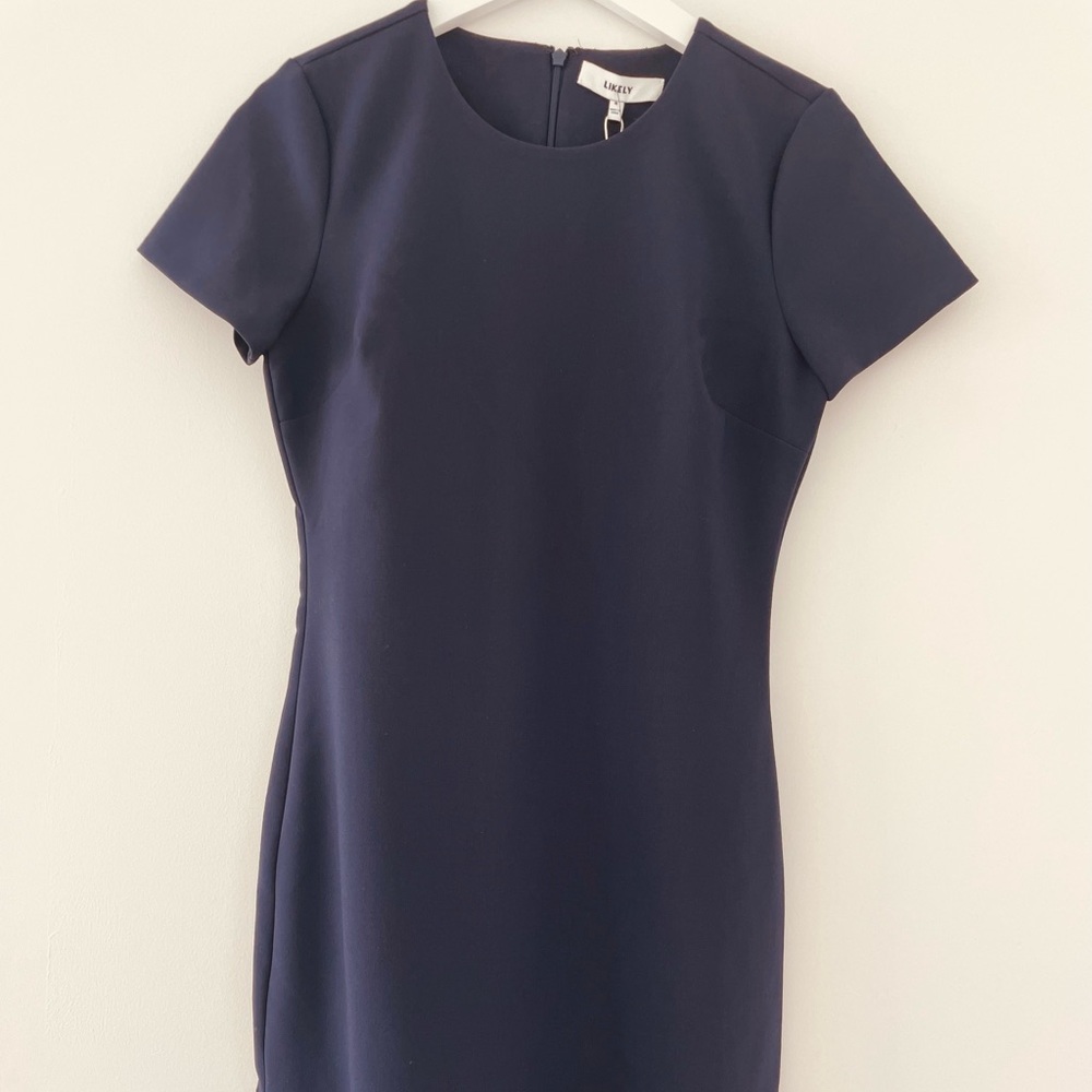 Likely Navy Dress | Saks